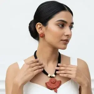Terracotta Jewellery Set for Women