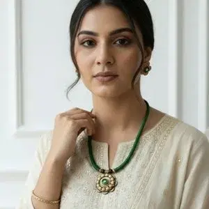 Bamboo jewellery flower style For Women
