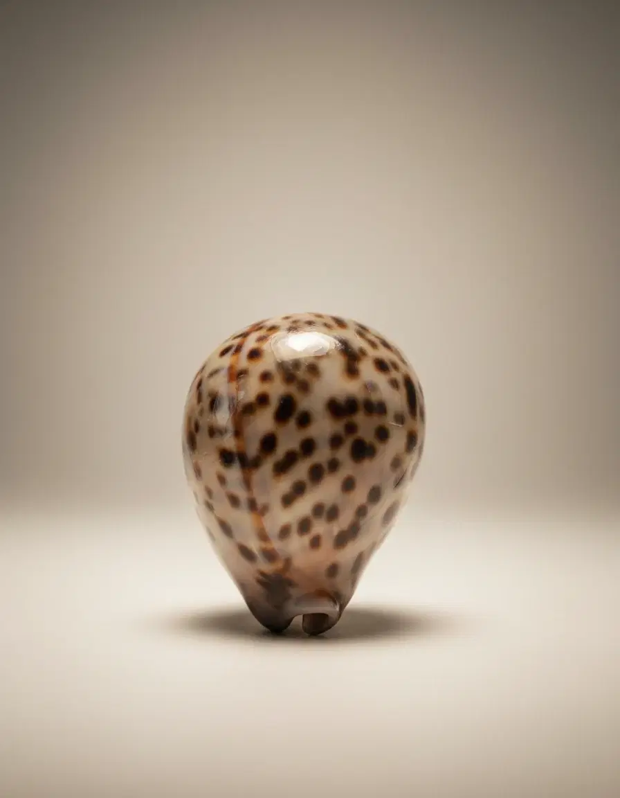 Decorative Spotted Seashell Ornament