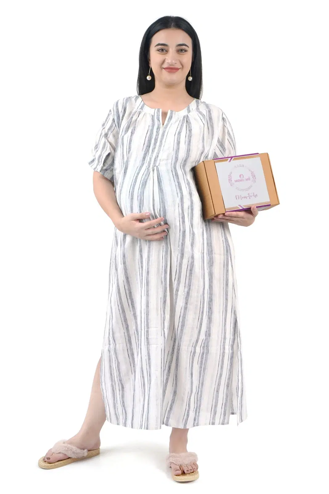 Momiandme New Mom Awesome-Luxury Gift Box | Momiandme Luxurious Gifts for New Mum Gift Box | Gift Hamper | Baby Shower | 5+3 piece