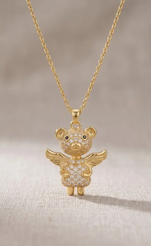 Gold-GemGleam- Necklace