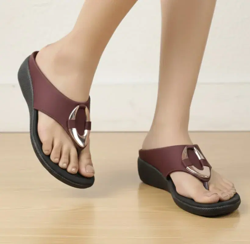 Women's Brown Anda Bukal Sandals