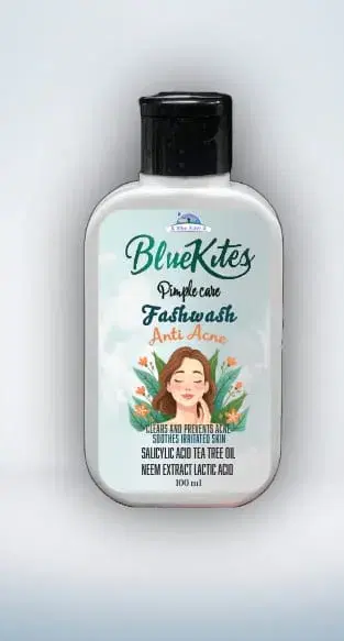 BlueKites Pimple Care Facewash Anti Acne 100ml Pack of 2