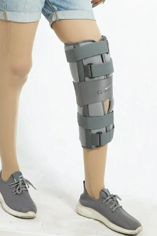 G-Fit Knee Immobilizer Brace Support, L-19 Inches