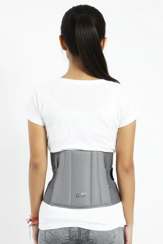 G-Fit Lumbo Sacral Double Pull Waist Support Belt for Back & Posture Support