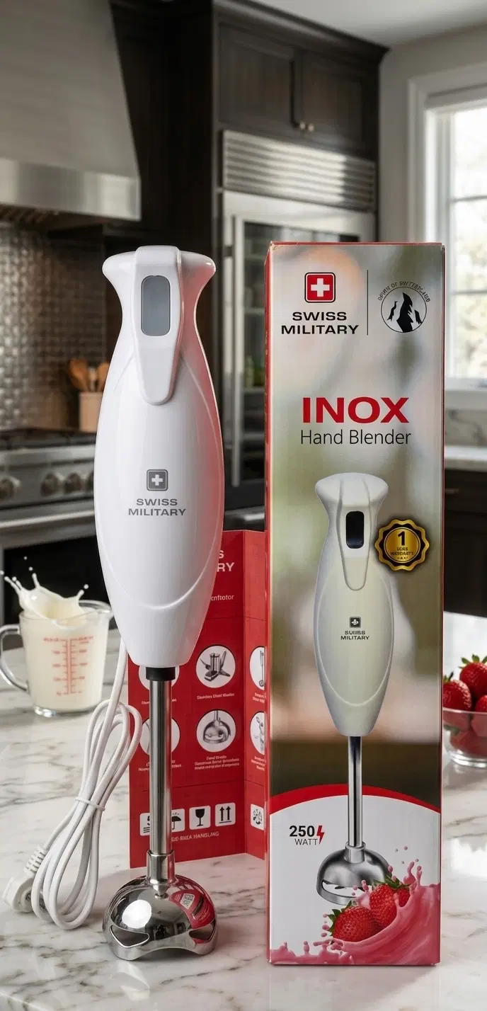 Swiss Military INOX 250W Hand Blender
