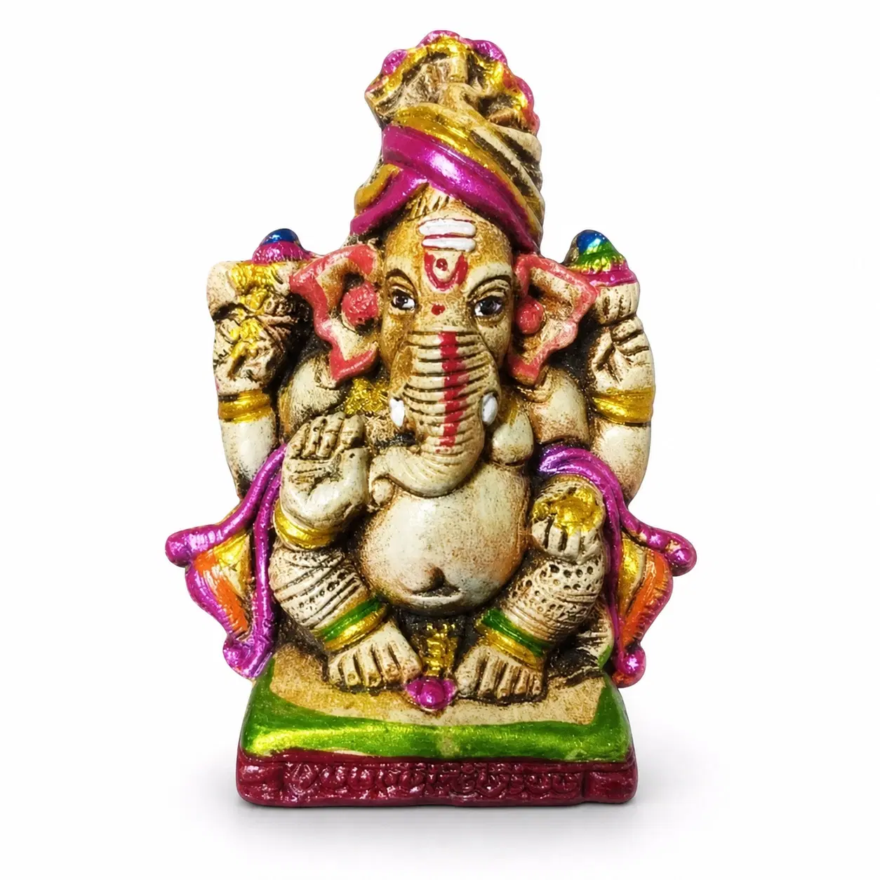 Ganesh Idoll clay/Ganesh Sculpture Idol/Kan Drishti Ganapathy/Vinayakar Stone Idols/Ganesh Ji/Vinayakar Peruman/Lord Ganesha/Pillayar
