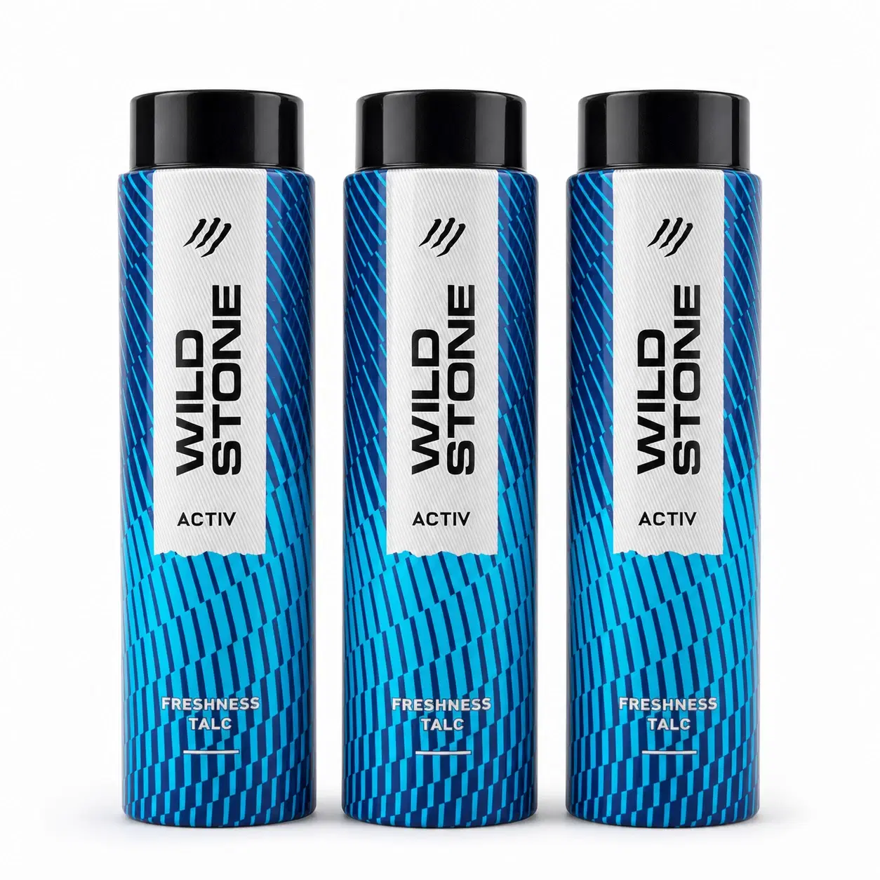 Wild Stone Activ Freshness Talc Pack of 3