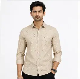 Men's Printed Casual Shirt