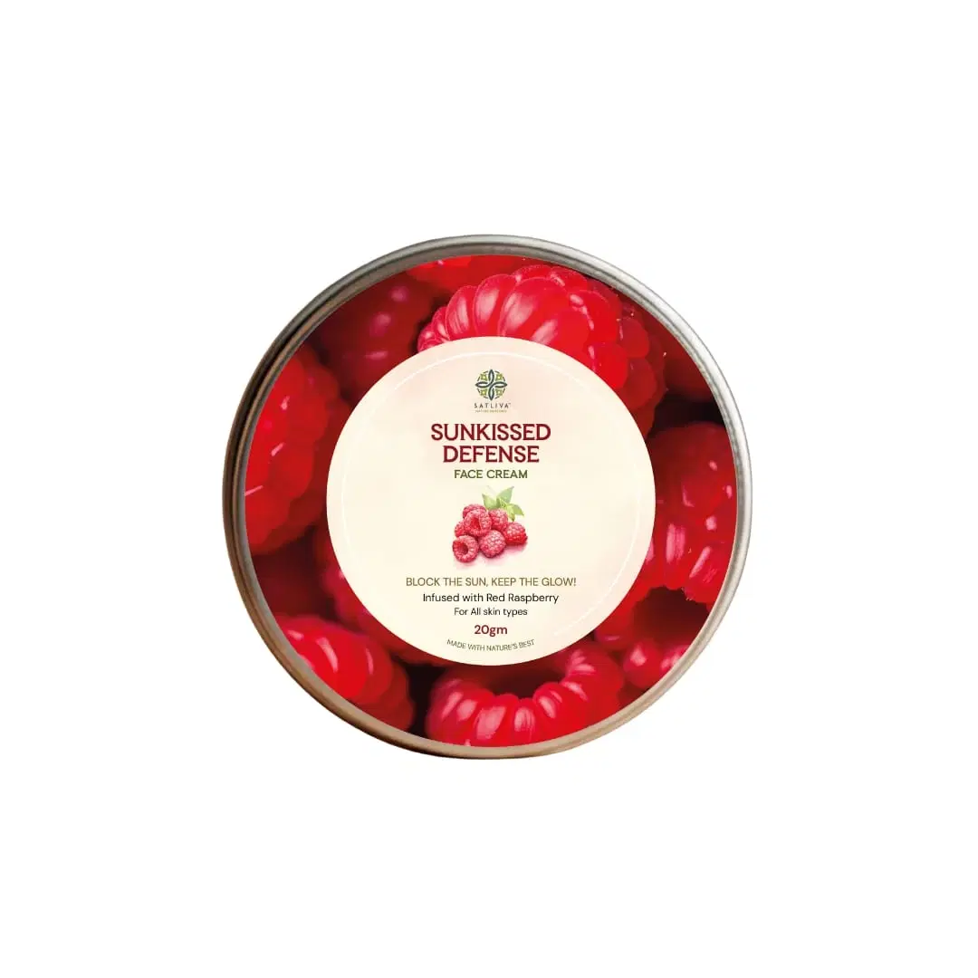 Satliva Sunkissed Defense Face Cream with Red Raspberry 20g
