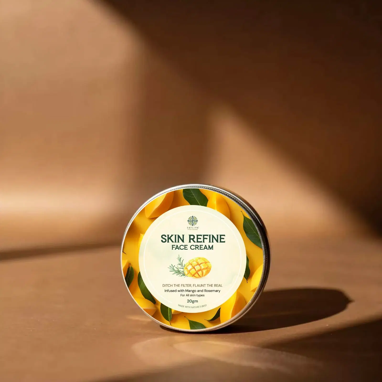 Satliva Skin Refine Face Cream with Mango & Rosemary 20g