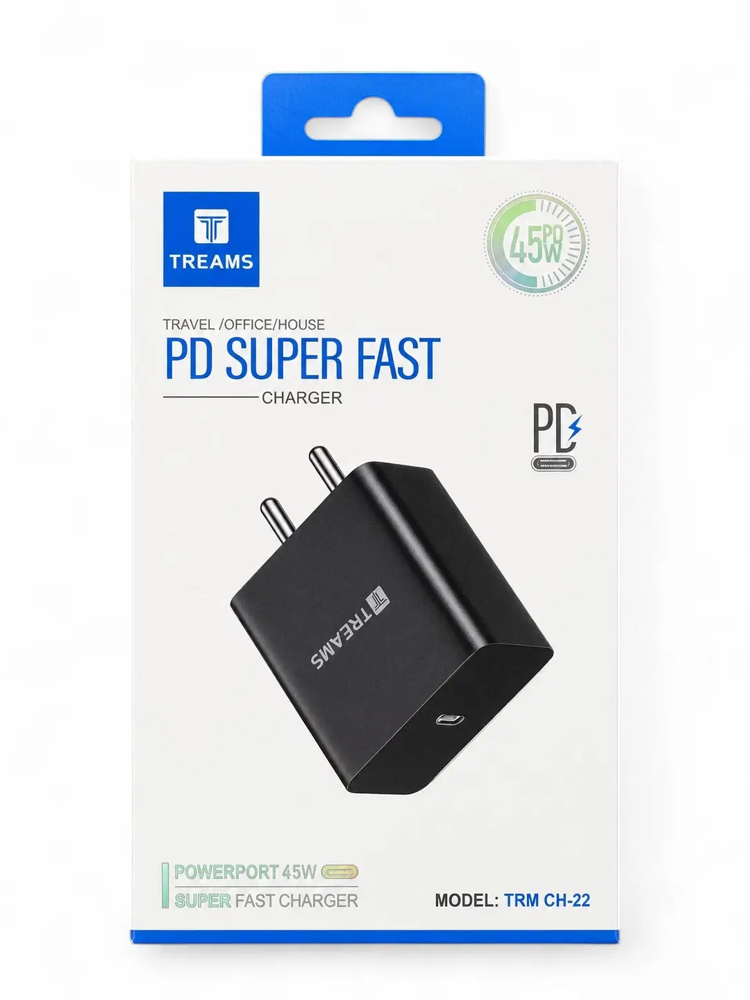 Treams 45W PD Super Fast USB-C Wall Charger