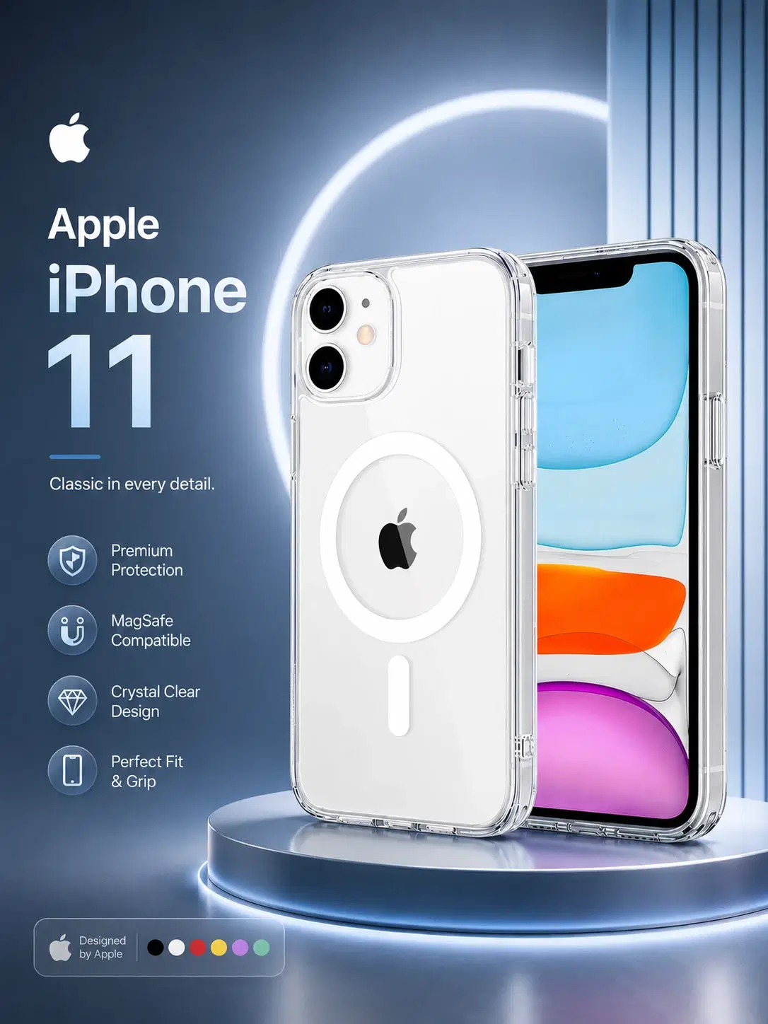 Apple iPhone 11 MagSafe Compatible Clear Protective Case