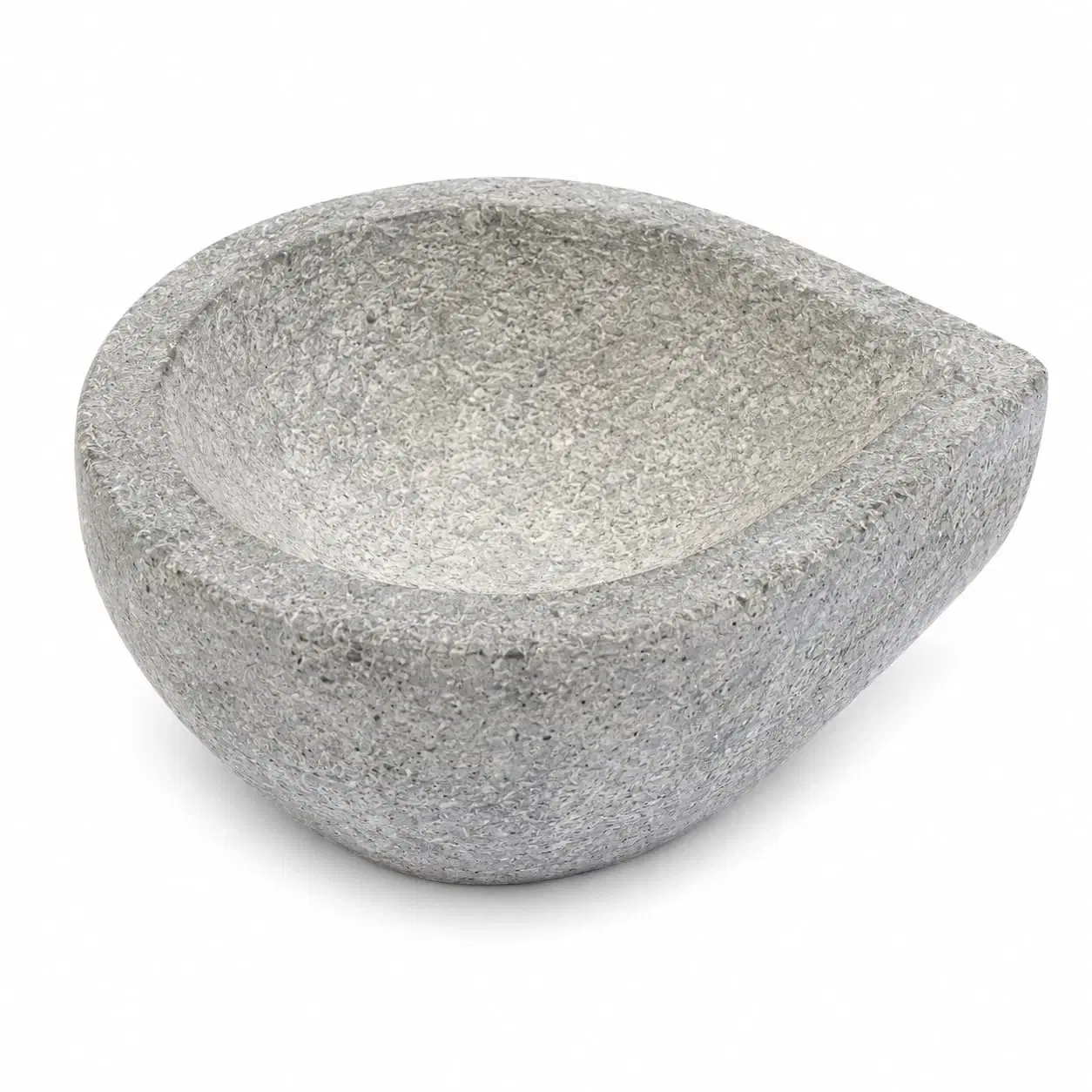Stone Diya Oil Lamp, Kanyakumari GI Tag, 9x7.5x4 cm, 1 Qty