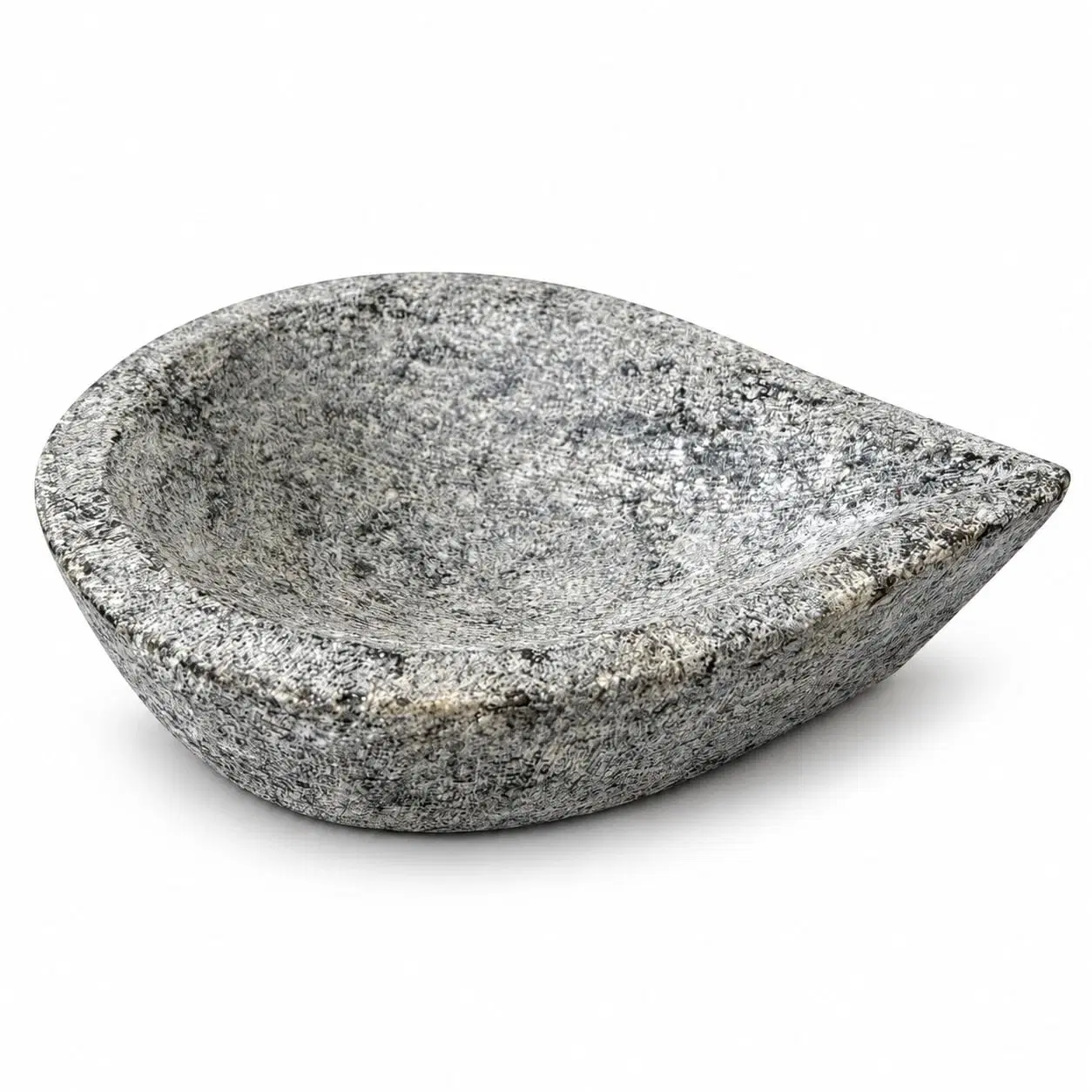 Kanyakumari Stone Diya, GI Tag, Handmade, 13.5 cm, 1 Qty