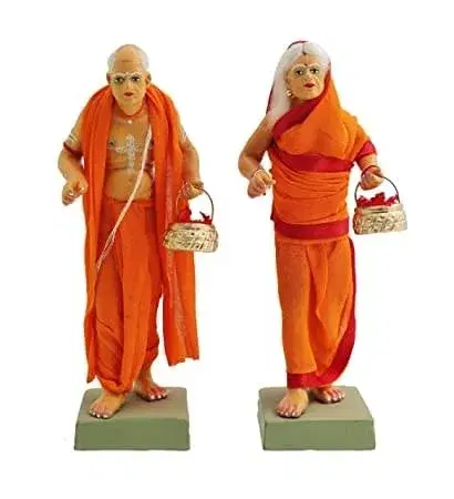simonart and printing golu dolls