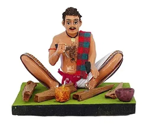 simonart and printing golu dolls
