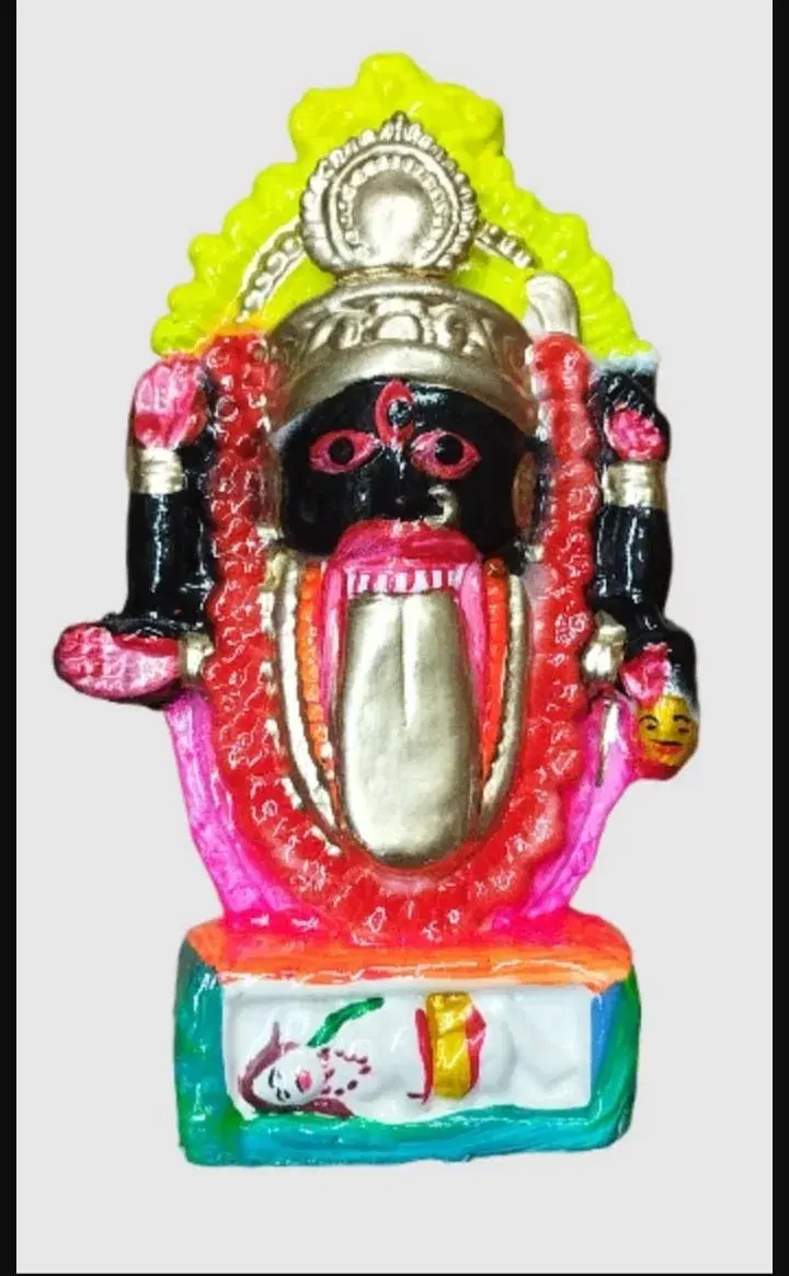 handicrafts caly kalighat kali maa 18 cm