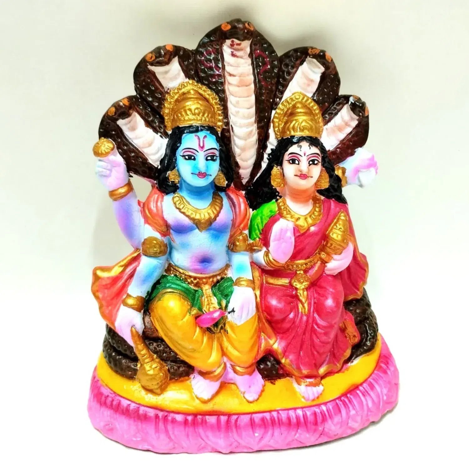 laxmi narayan idol puja room 25 cm 18 cm 14 cm