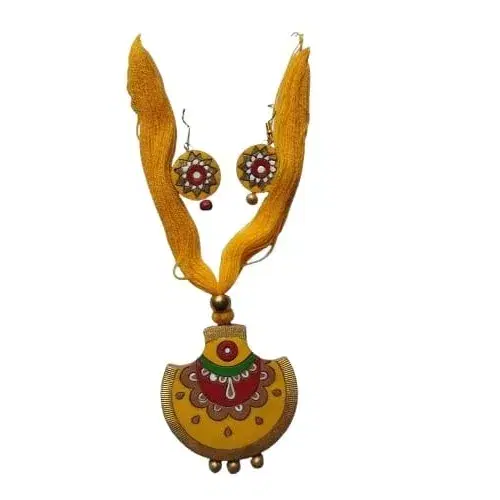 Handmade Terracotta Jewellery Set