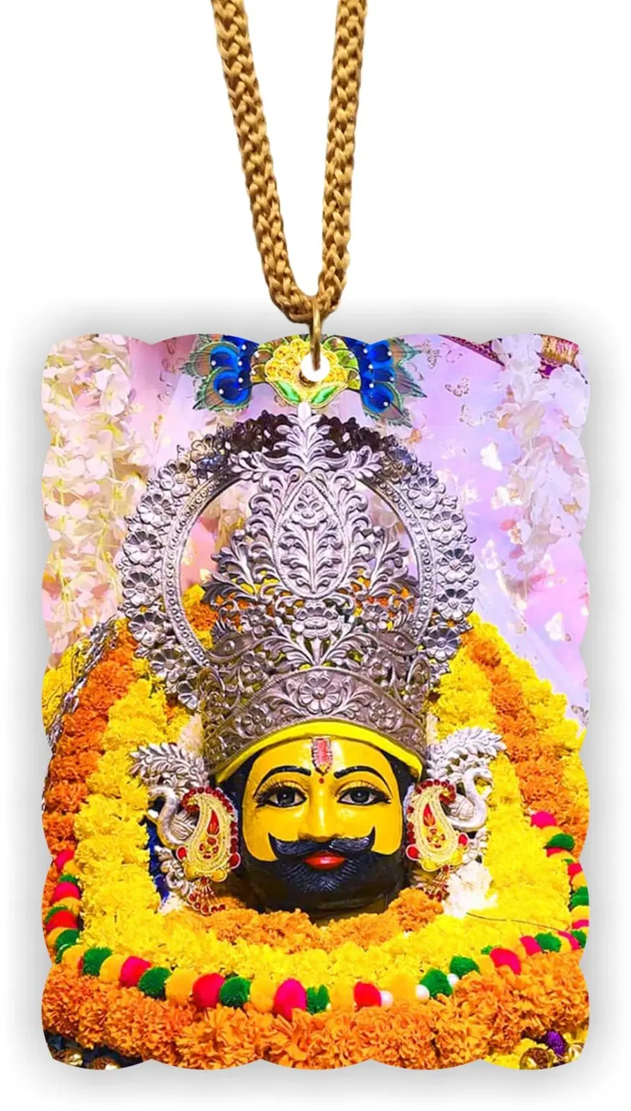 ART END Khatu Shyam Car Hanging