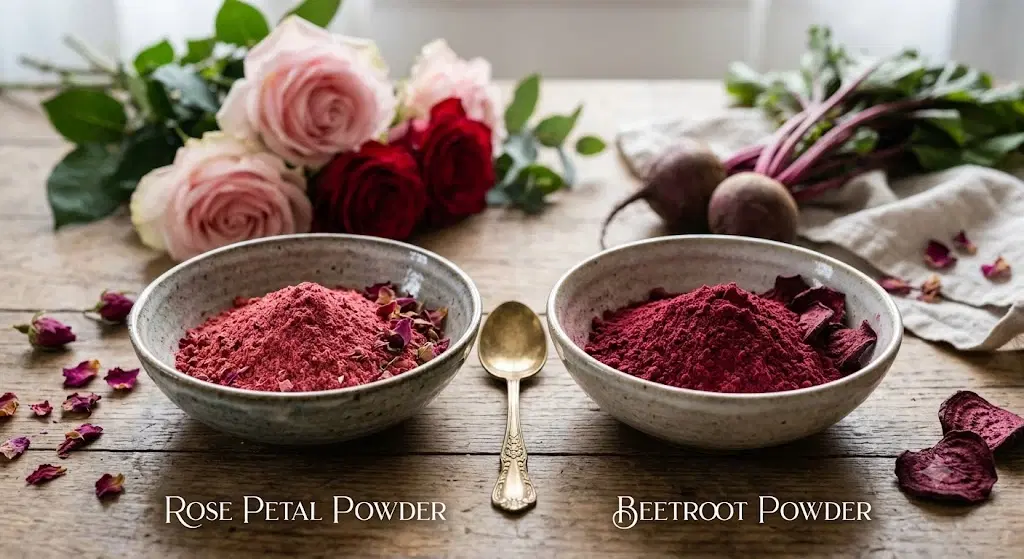 Divine Ethnics Beetroot Rose Petal Face Pack Powder