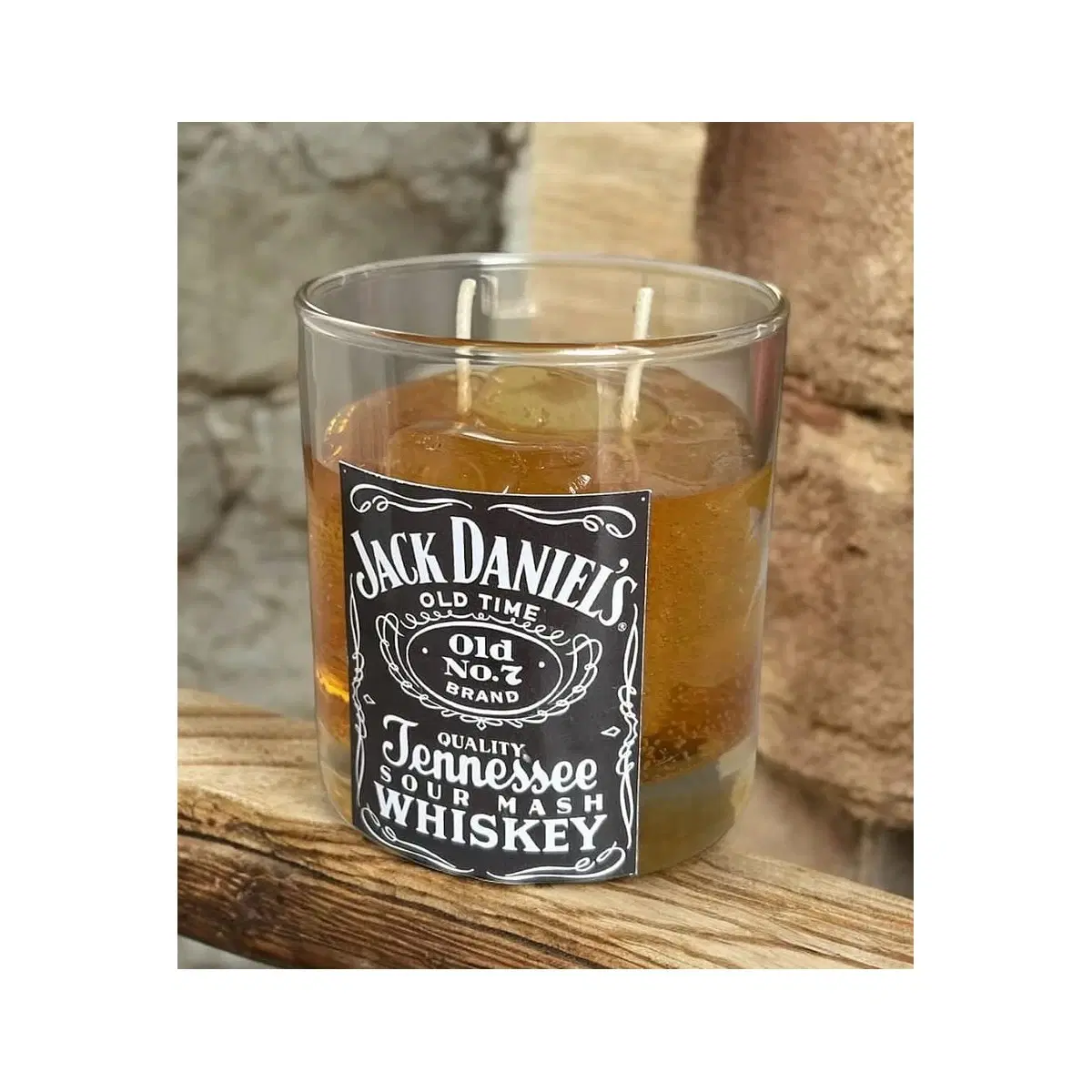 Whiskey Gel Wax Candle