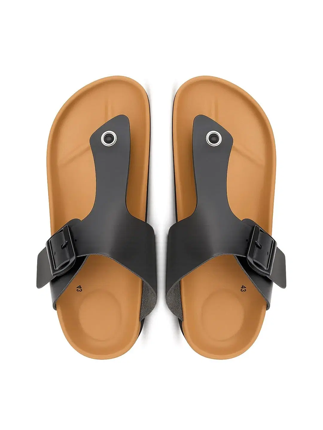 TRAVELKHUSHI Men Thong Flip-Flops