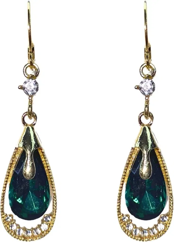 Tahaniya Tear Drop Korean Earrings Drops & Danglers