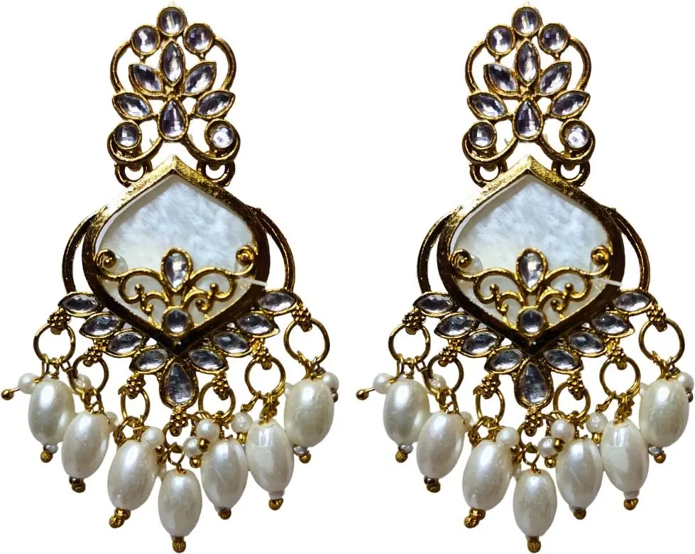 Tahaniya Vintage Chandelier Earrings Chandbali Earring