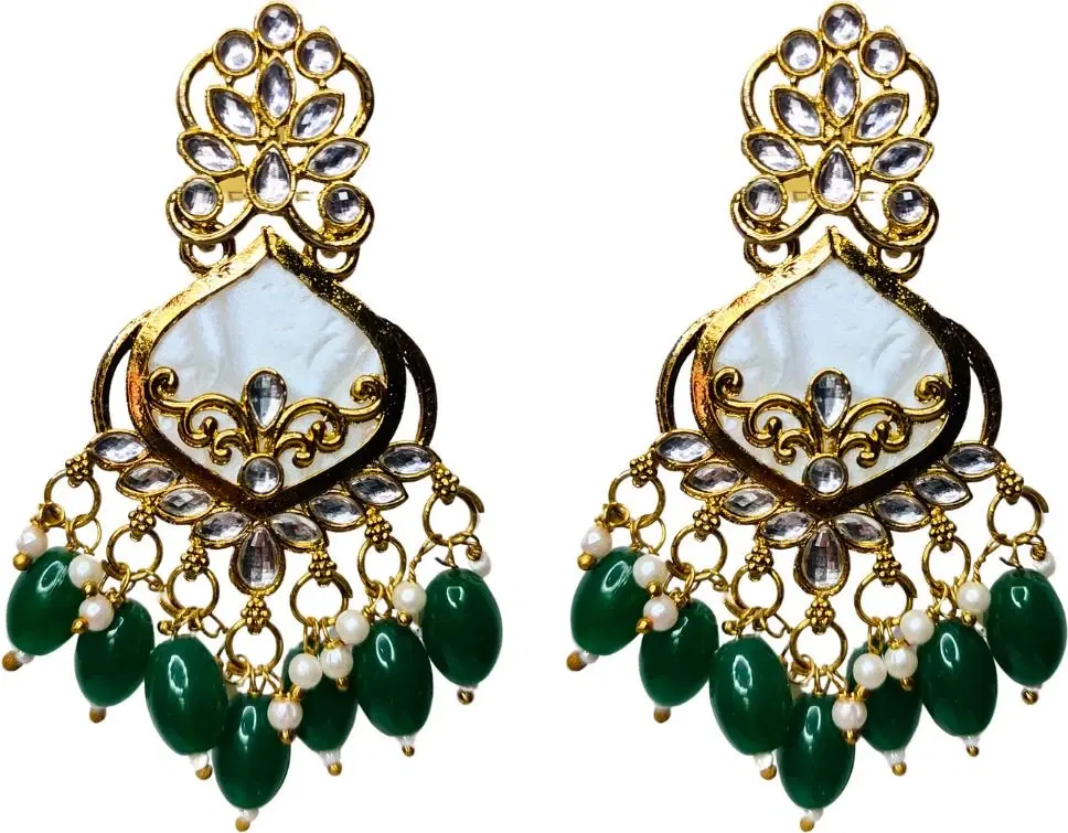 Tahaniya Vintage Chandelier Earrings Chandbali Earring