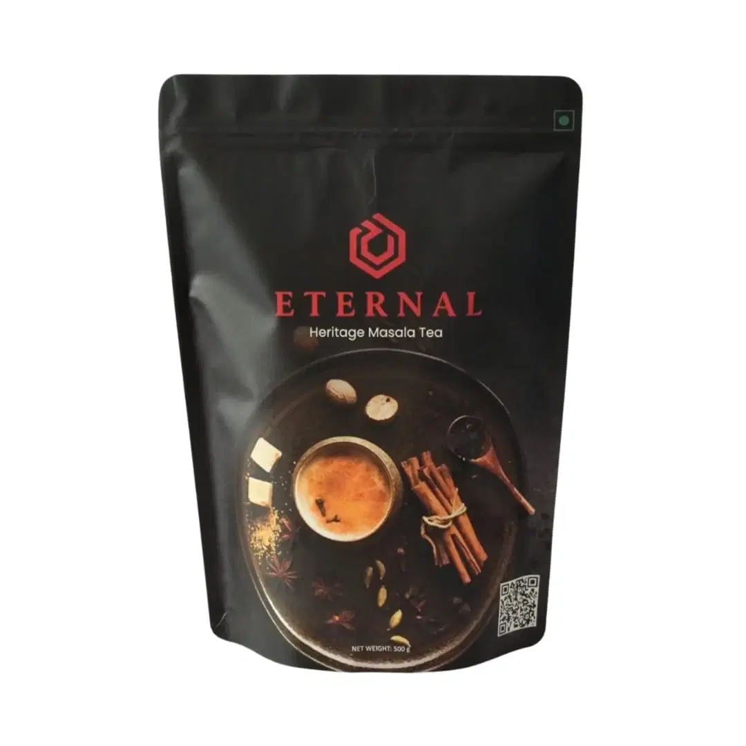 ETERNAL™corp Heritage Masala Tea – Authentic Indian Spiced Chai with Premium Assam Blend | Strong Aroma, Rich Taste & Natural Spices | Perfect Daily Masala Tea