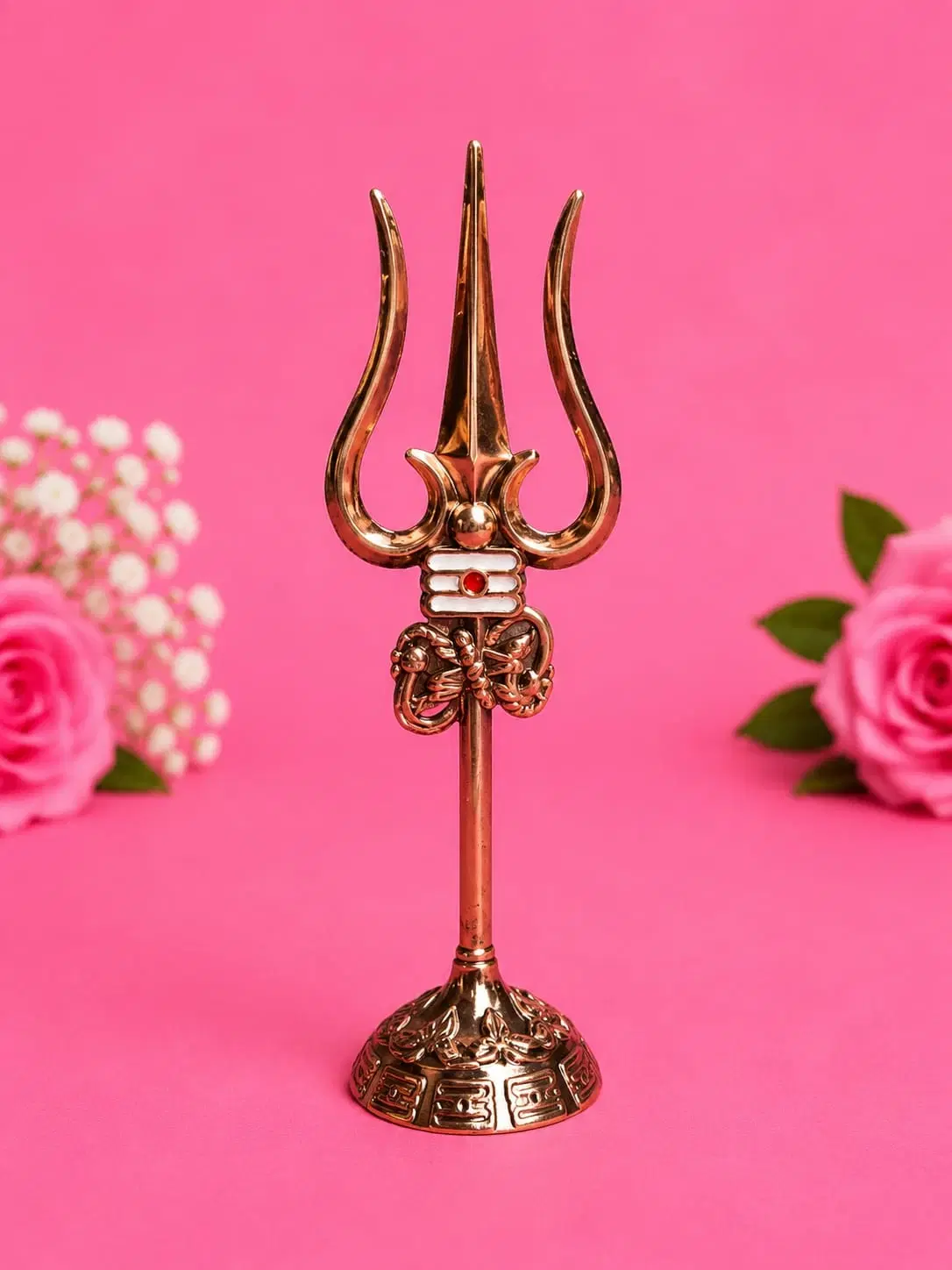 Gold Tone Pooja Decor Idol