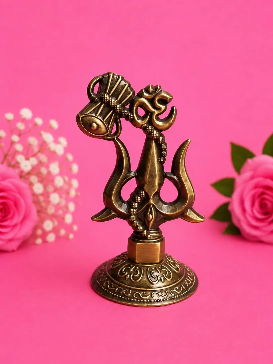 Gold Tone Pooja Decor Idol