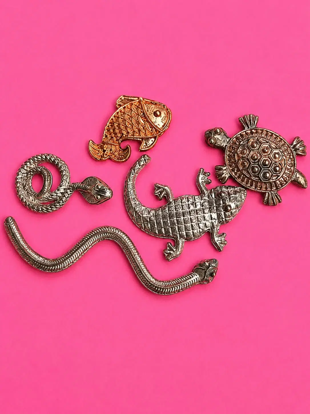 Gold Tone Decorative Wall Hook