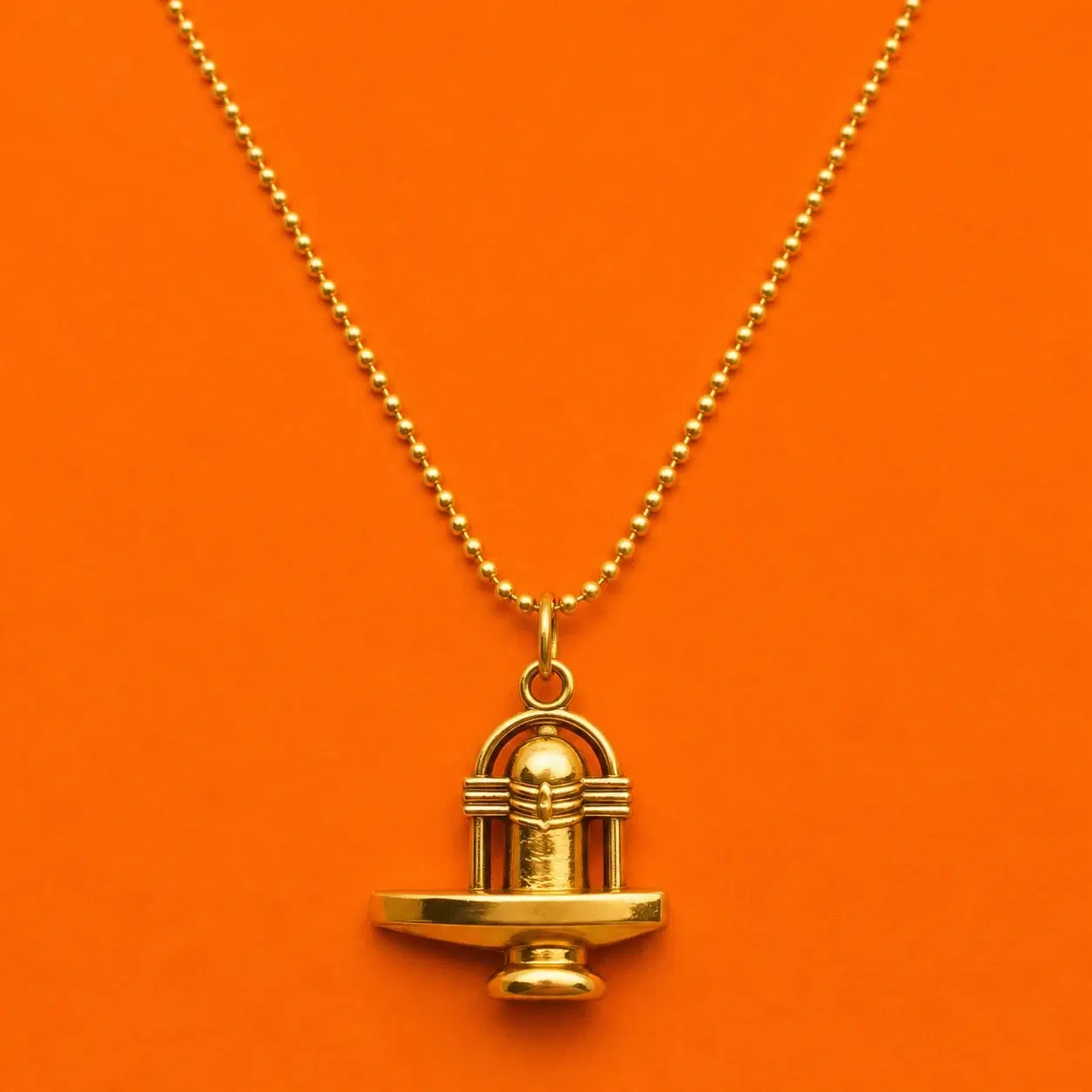 Gold Tone Pendant Necklace for Women