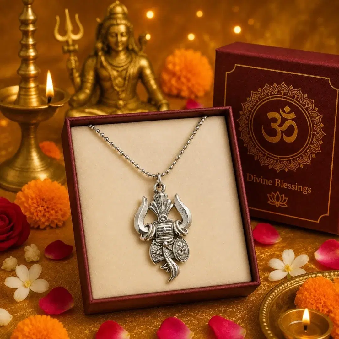 Silver Tone Pendant Necklace for Women
