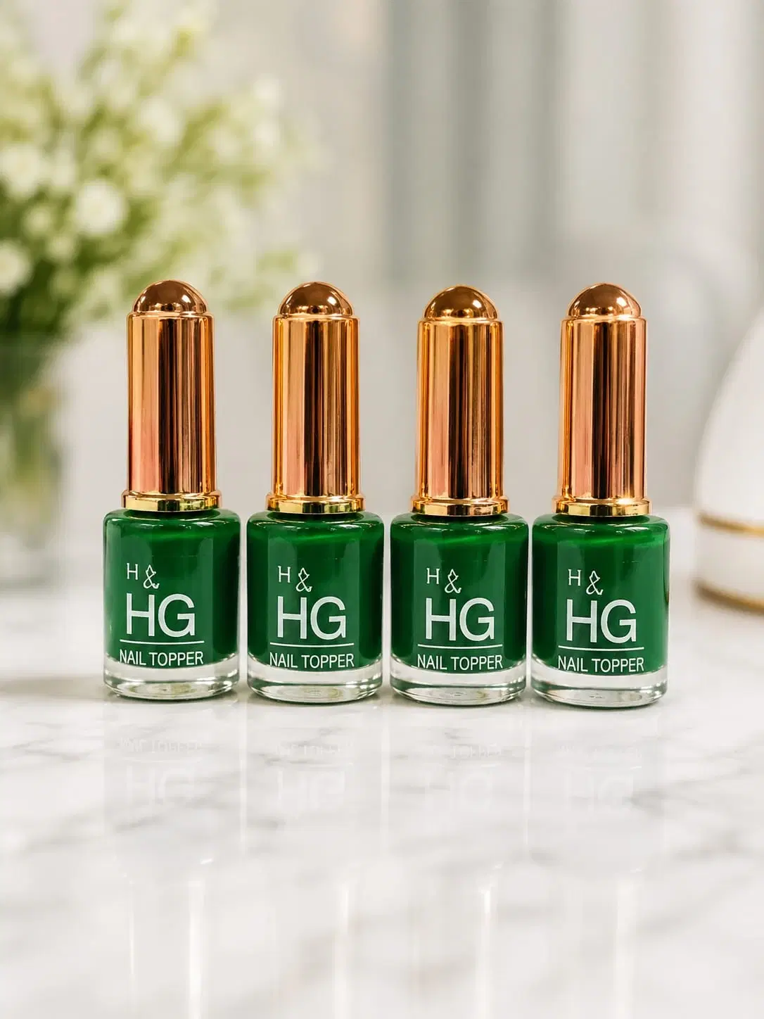 Green Assorted Nail Polish Set