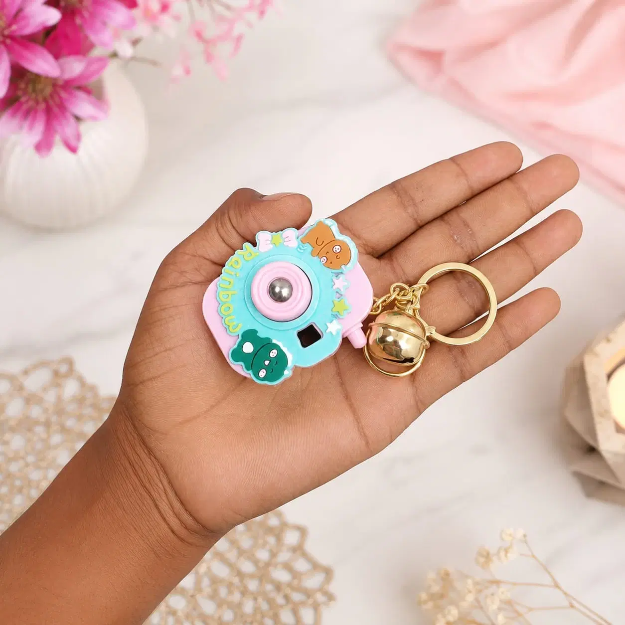 Multicolor Cartoon Adjustable Finger Ring