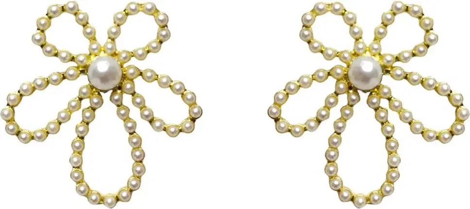 Tahaniya Hanabi Bloom Korean Style Earring Stud Earring