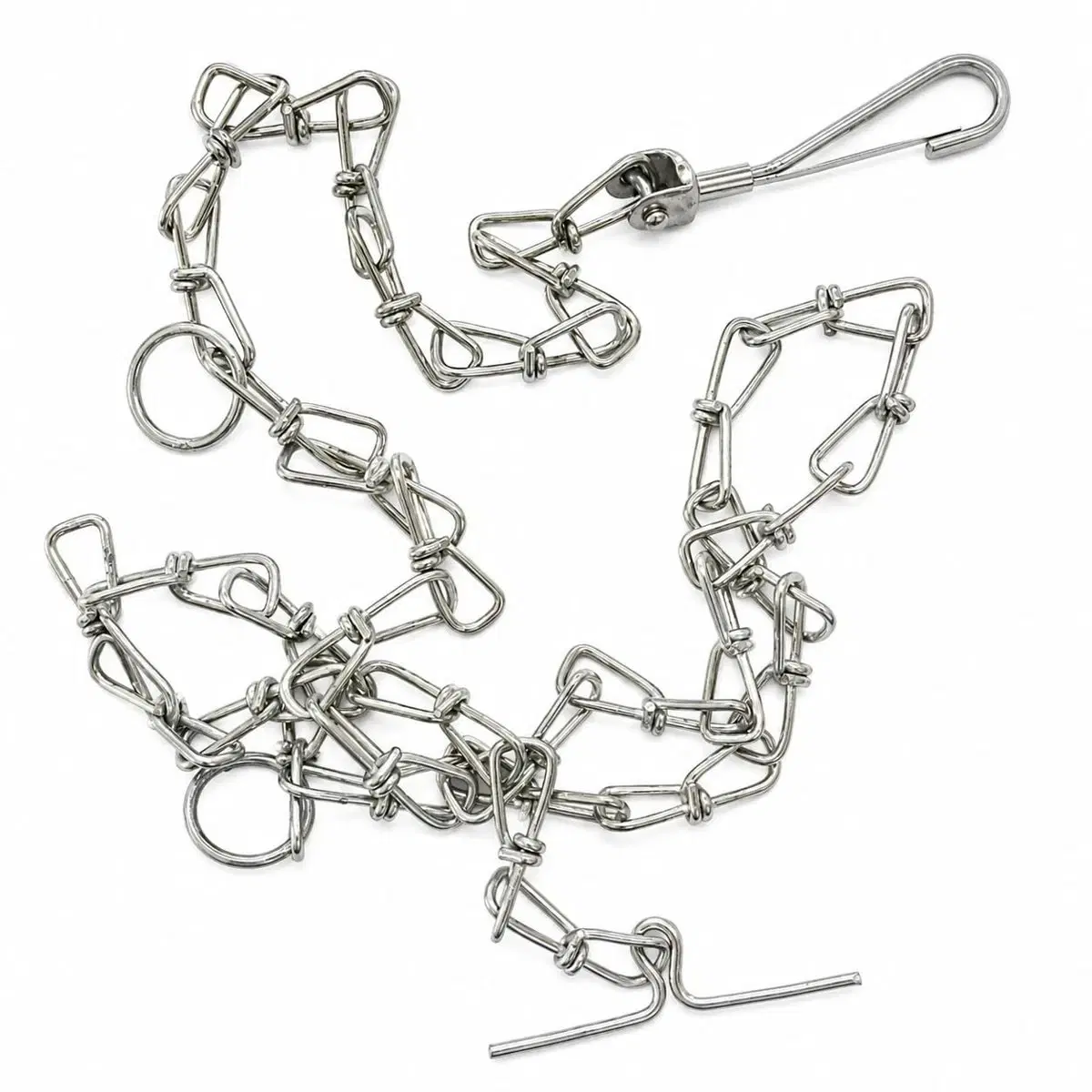 Dog Chain Lead, Heavy Duty Metal Leash, 175 cm, 1 Qty
