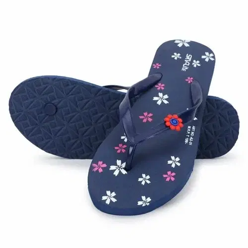 SKV Floral Printed Ladies Slippers