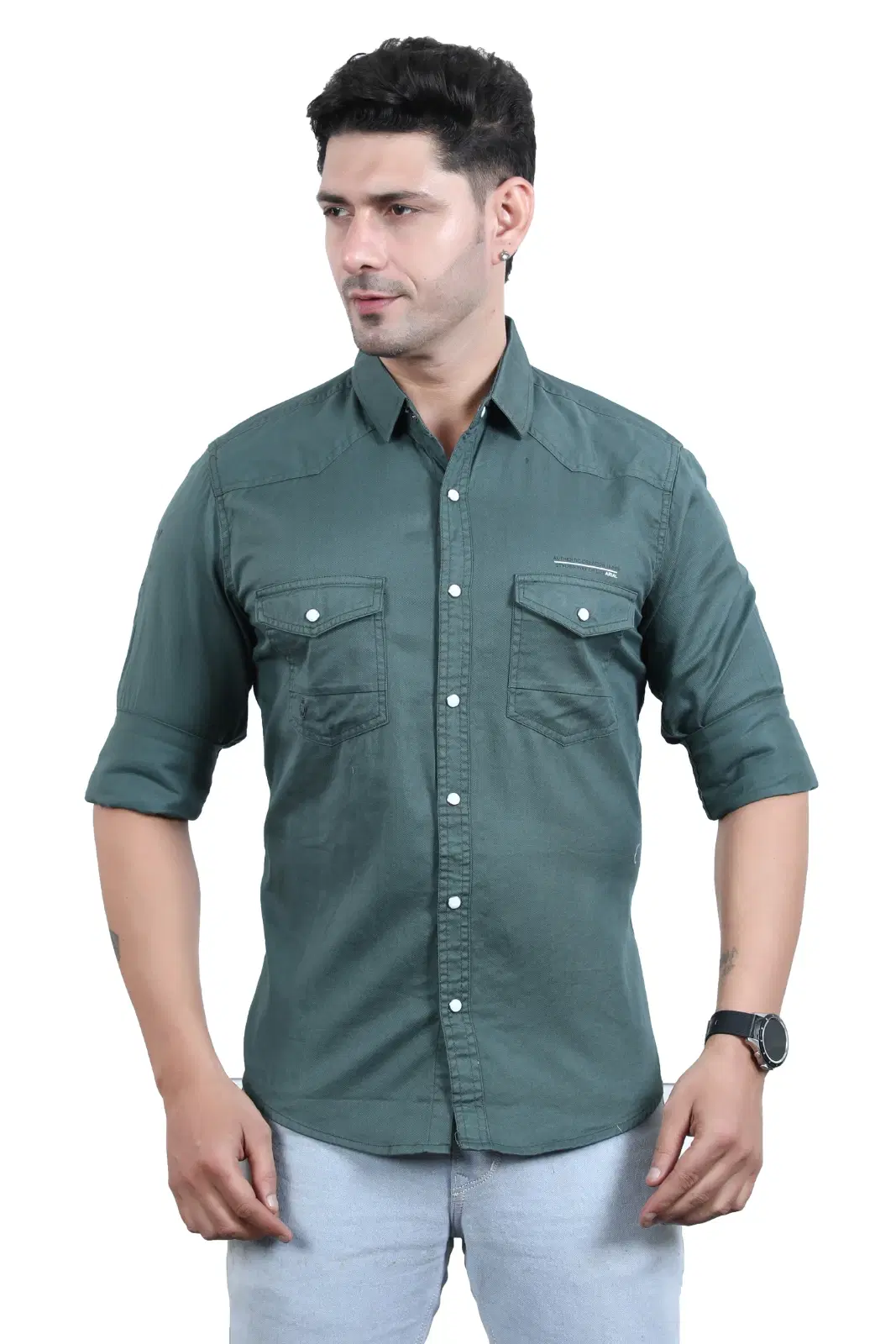 One Drop Men's Utility Casual Shirt