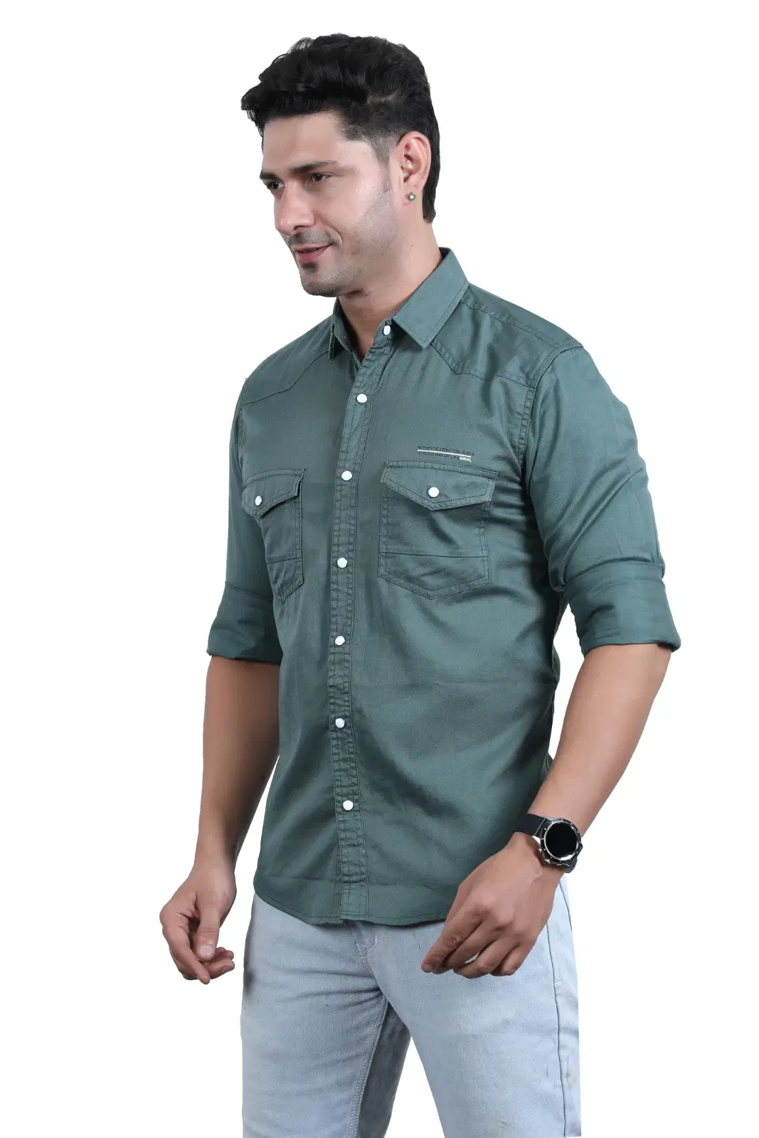 One Drop Men's Utility Casual Shirt