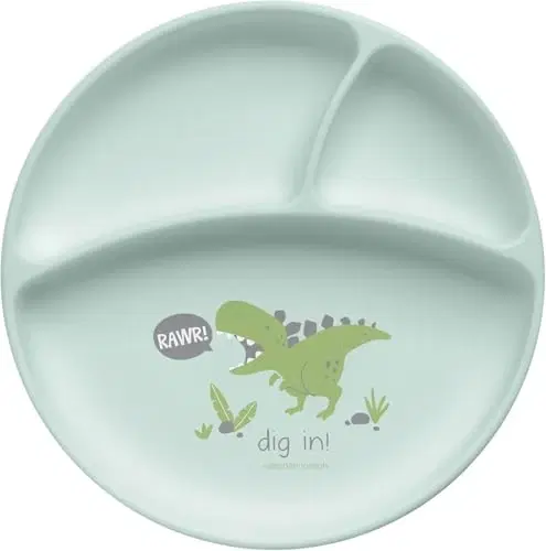 Stephen Joseph Silicone Plate (Dino)