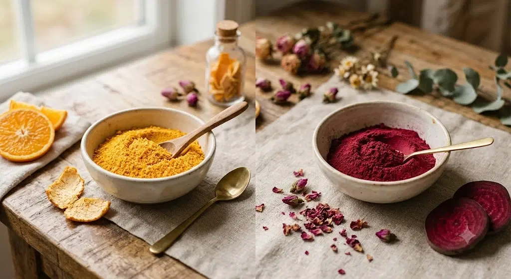 Divine Ethnics Orange Beetroot Face Pack Powder