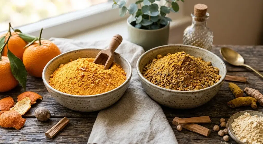 Divine Ethnics Orange Ubtan Face Pack Powder