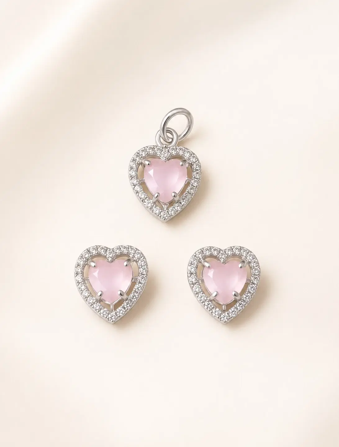 Roselle Heart Set