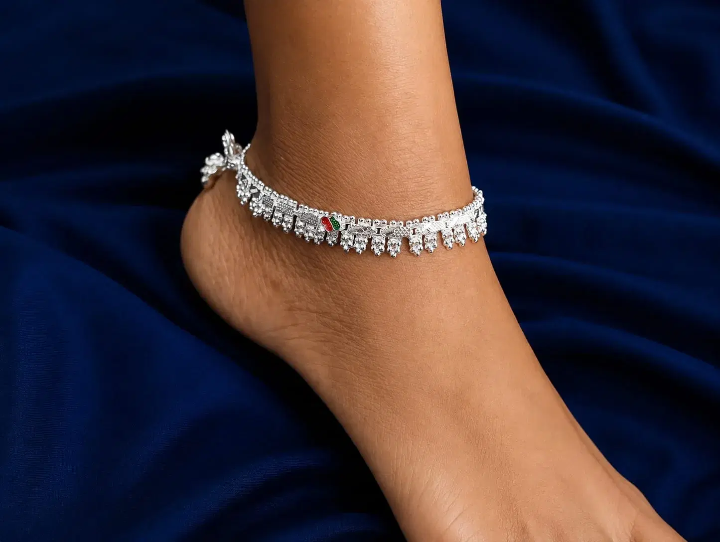 Silver Classic Anklet