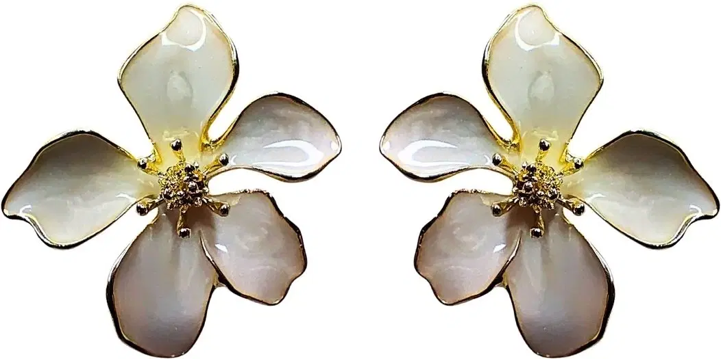 Tahaniya Korean Pink Stud Earrings for women Stud Earring